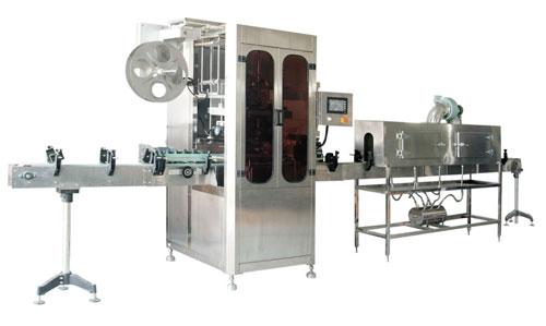 Shrink sleeve labeling machine fruit juice 