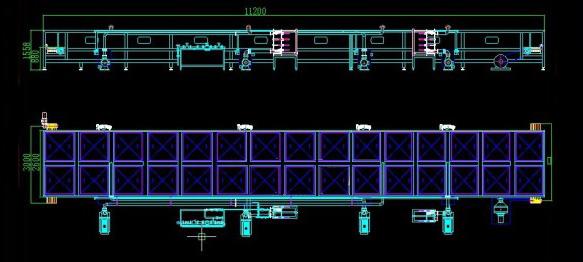 continuous spraying sterilizer design drawing