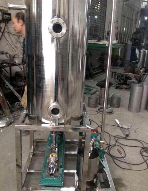 vacuum degasser in factory